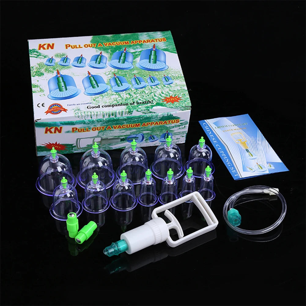 12pcs Body Cupping Therapy Set