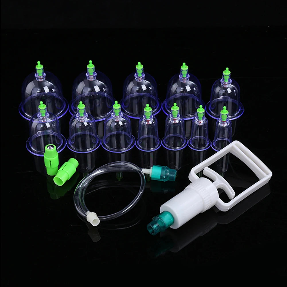 12pcs Body Cupping Therapy Set